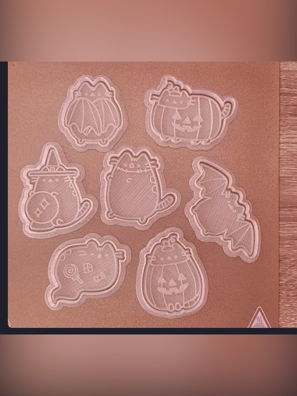 PUSHEEN HALLOWEEN COOKIE CUTTER SET 31943